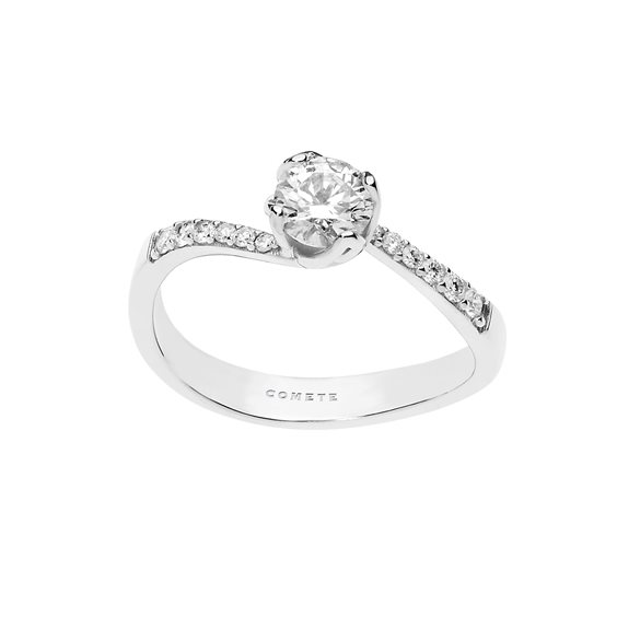 Anillo Comete Mujer Solitari Petali in Oro ANB2387 - ANB2387